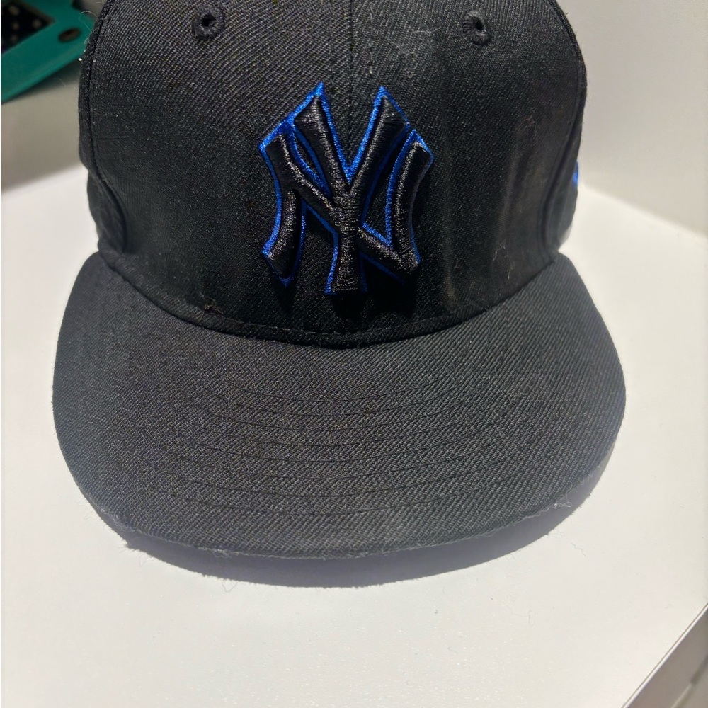 New York New Era Black Fitted Cap